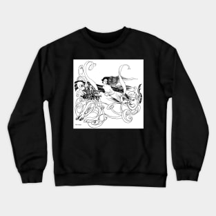 The Little Mermaid - Arthur Rackham Crewneck Sweatshirt